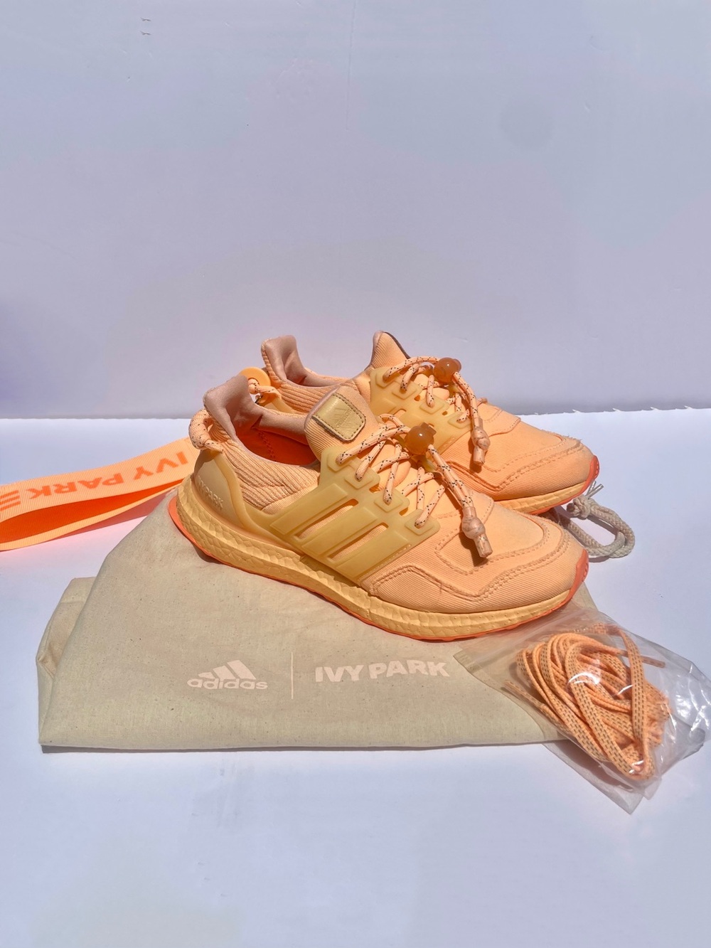 adidas Ultraboost OG x Ivy Park Rodeo Acid Orange 2021 GY3835 Women’s 7 Men’s 6
